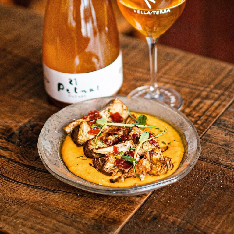 Alcachofa Romesco